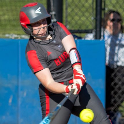 The Harrodsburg Herald/Wesley Bird Ashton Lester finished her senior season with 31 runs scored and 17 hits. Lester also struck out 34 batters in 54 innings pitched for the Bulldogs.