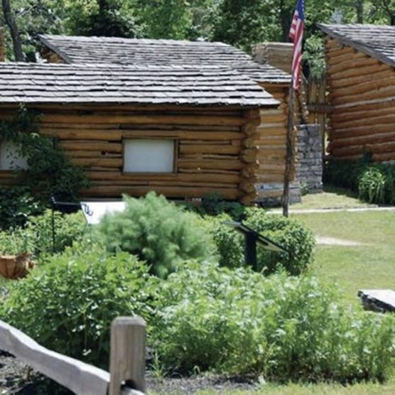 Photo Submitted Old Fort Harrod State Park offers events throughout the summer along with living history exhibits where interpreters show what pioneer life was like. Visitors can learn even more at the Mansion Museum and the Lincoln Marriage Temple.