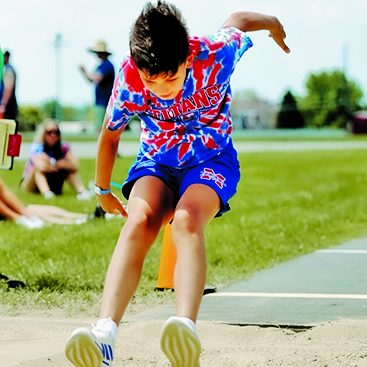 Photo Submitted Oakley Mathews took first place in the running long jump, 50-meter dash and the art contest at the 2026 Special Olympics Kentucky Summer Games held this past weekend at EKU.